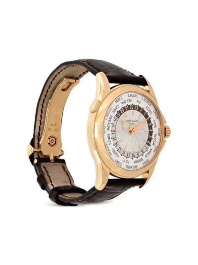 Pre-owned Patek Philippe World Time 40mm In Gold