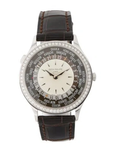 Pre-owned Patek Philippe World Time Watch In Multi