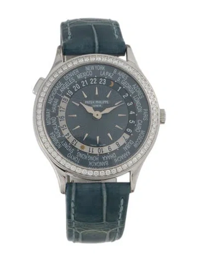 Pre-owned Patek Philippe World Time Watch In Multi