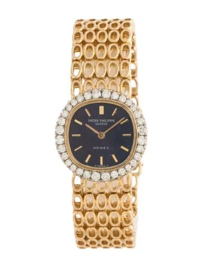 Pre-owned Patek Philippe X Howes Classique Watch, 23mm In Multicolor