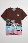 PATERSON MATCH POINT TEE IN BROWN, MEN'S AT URBAN OUTFITTERS
