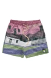 PATERSON PATERSON PALM SPRINGS DRAWSTRING SHORTS