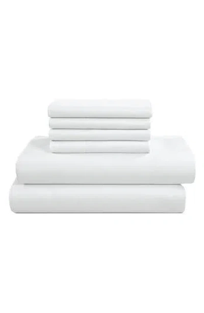 Patina Vie Maison 1000 Thread Count Egyptian Cotton 6-piece Sheet Set In White