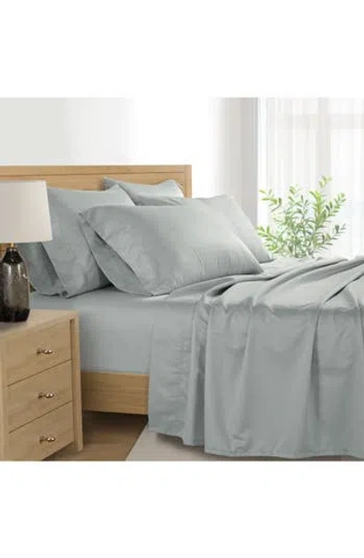 Patina Vie Maison 1000 Thread Count Egyptian Cotton 6-piece Sheet Set In Gray
