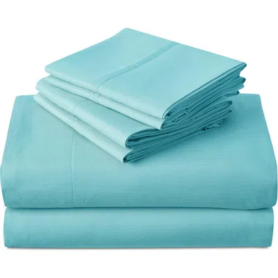 Patina Vie Maison 2000 Thread Count 6-piece Sheet Set In Blue