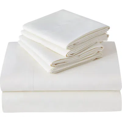 Patina Vie Maison 2000 Thread Count 6-piece Sheet Set In White