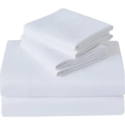 Patina Vie Maison 2000 Thread Count 6-piece Sheet Set In White