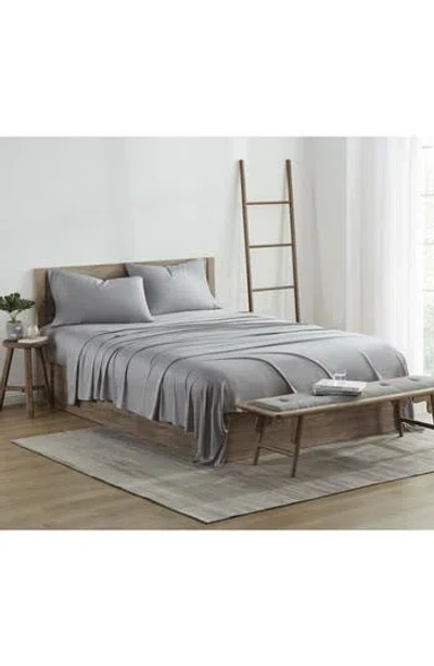 Patina Vie Maison 300 Thread Count Viscose Sheet Set In Gray