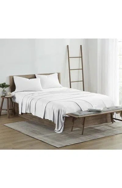 Patina Vie Maison 300 Thread Count Viscose Sheet Set In White