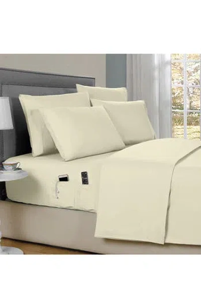 Patina Vie Maison 6-piece Smart Sheet Set In Neutral