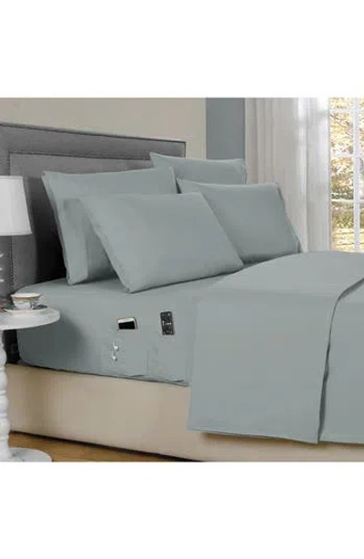 Patina Vie Maison 6-piece Smart Sheet Set In Silver