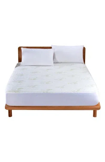 Patina Vie Maison Aloe Vera Hypoallergenic Mattress Topper In Blue