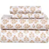 Patina Vie Maison Daniella Sheet Set In Peach Floral