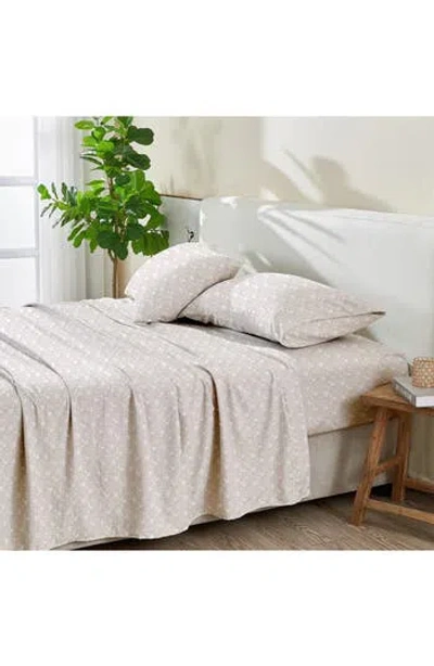 Patina Vie Maison Killian Pre-washed Sheet Set In White