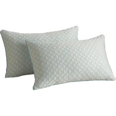 Patina Vie Maison Set Of 2 Cooling Down Alternative Pillows In White