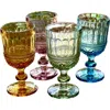 Patina Vie Maison Set Of 4 Assorted Goblet Glasses