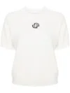Patou 3d-knit Short-sleeved Jumper In Neutrals