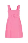 Patou Pink Bouclã© Mini Dress