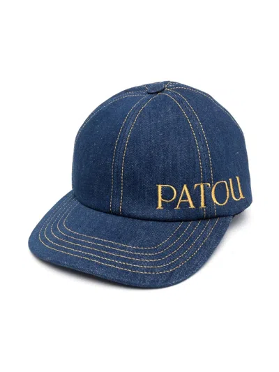 PATOU UNISEX PATOU CAP,AC0400008602D 602D RODEO BLUE