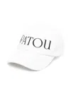 Patou Logo-embroidered Baseball Cap In White