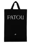 Patou Rectangular Tote Bag With Shoulder Strap And Top Handles