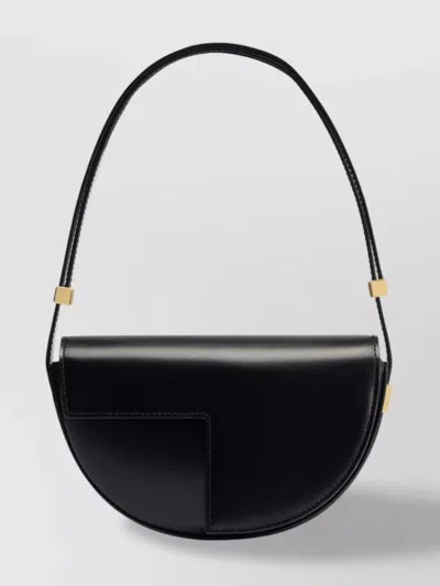 PATOU ADJUSTABLE STRAP CURVED SHAPE BAG