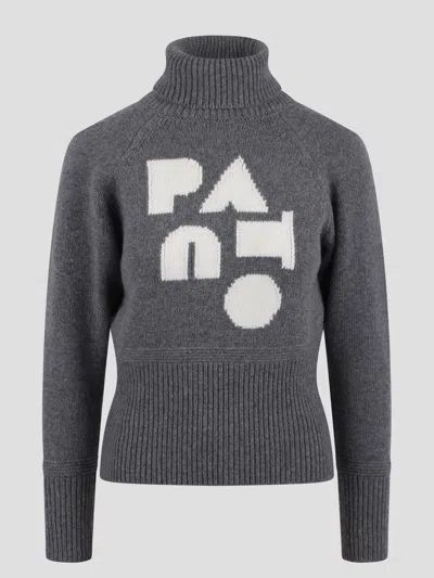 Patou Art Deco Sweater In Gray