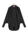 Patou Artist Blouse In Sustainable Cotton In Black