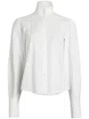 Patou Pussy-bow Fastening Blouse In White