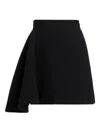 Patou Asymmetric Skirt In Black