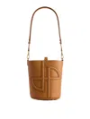 Patou Small Jp Bucket Bag In Brown