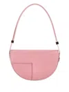 Patou Woman Handbag Pastel Pink Size - Leather In Beige