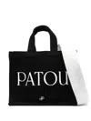 Patou Large Shoulder Handbag In Black