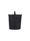 Patou Jp Small Bucket Bag In Black