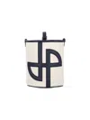 Patou Jp Bucket Bag Canvas Mm In White