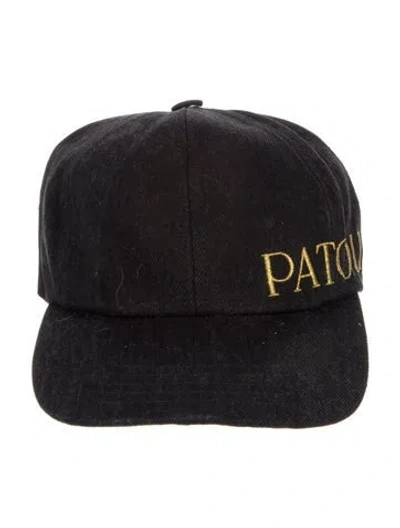 Pre-owned Patou Baseball Cap In Black
