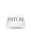 Patou Baseball Hat With Logo In White