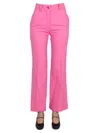 Patou Classic Flared Pants In Pink