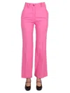 Patou Classic Flared Pants In Pink