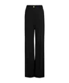 Patou Belt Loop Casual Pants In Black