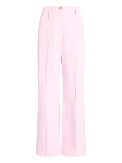 Patou Belt-loops Trousers In Pink