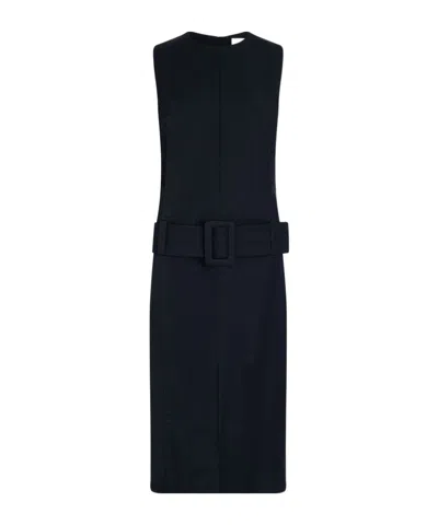 PATOU BELTED MIDI DRESS