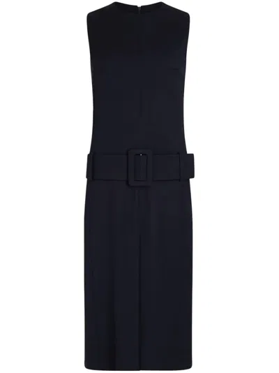 Patou Belted Midi Dress By