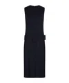 Patou Belted Midi Dress In Black
