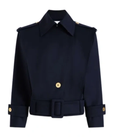 Patou Belted Wool Jacket