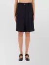 Patou Women's Wool Bermuda Shorts
