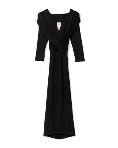 Patou Dresses Black In Blue