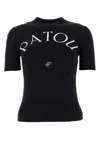 Patou Logo T-shirt In Soft Cotton With Classic Fit And Versatile Style