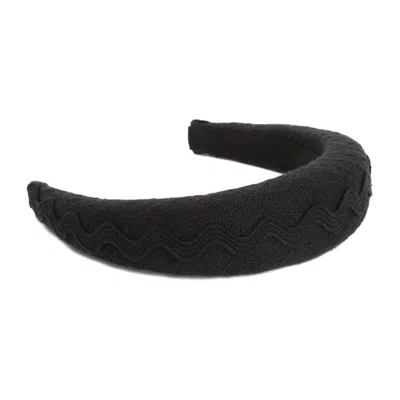Patou Black Cotton Headband