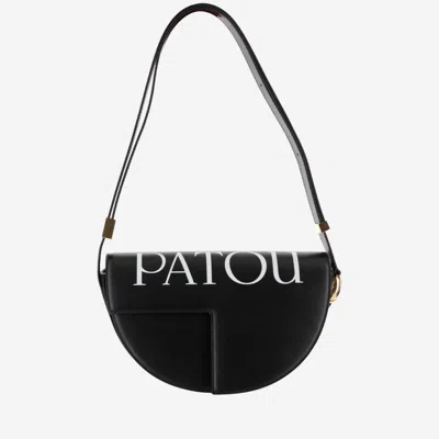 Patou Black Le  Shoulder Bag
